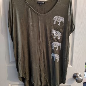 Follow your Dream elephant tee